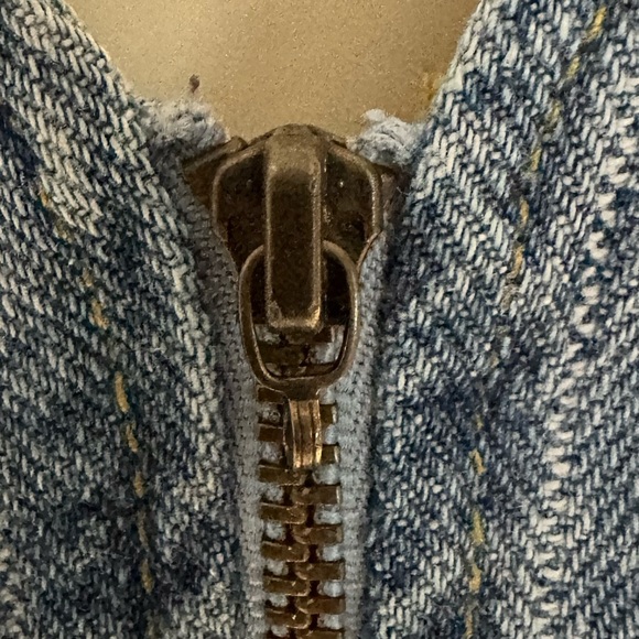 Forever 21 Striped Jean Dress| Size S - Picture 4 of 9